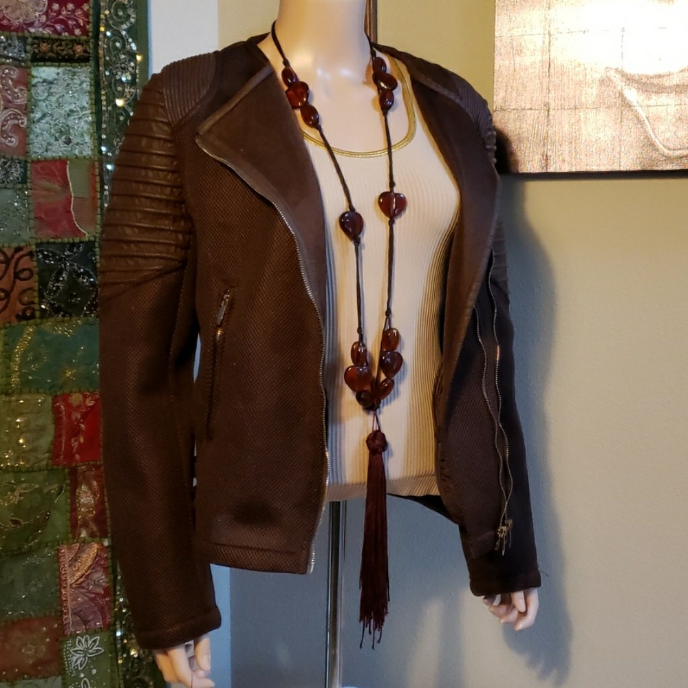 Stylish brown jacket